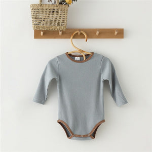 Unisex Long Sleeve Baby Bodysuit